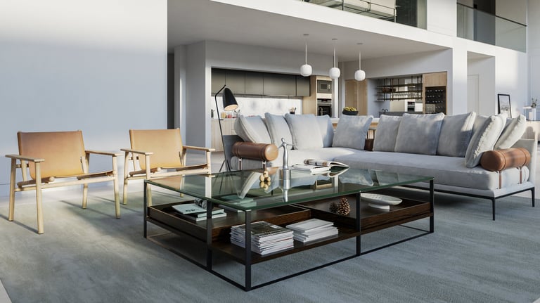 great room render