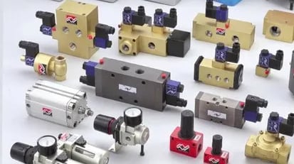 Pneumatic solenoid valves, essential components employed in diverse pneumatic applications & Machine
