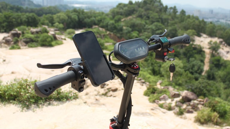 electric scooter usb phone charging