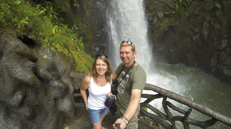 costa rica waterfall