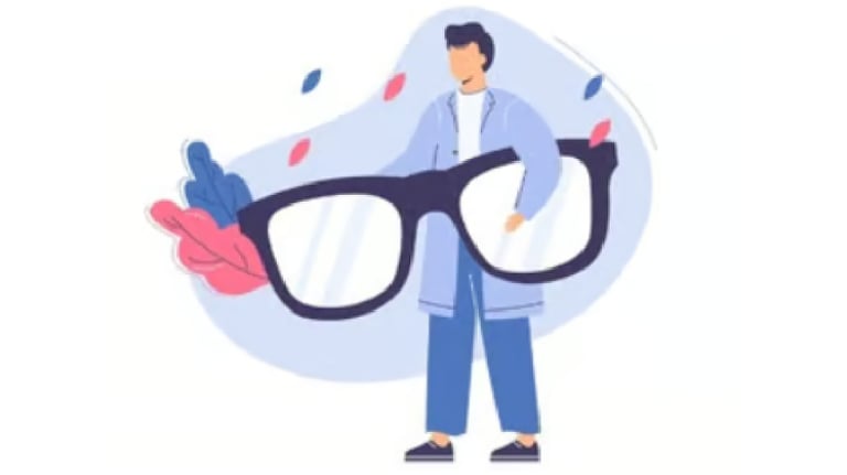 image expliquant le rôle du patient pour récupérer son ordonnance de lunettes validée par l'ophtalmo