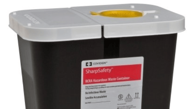 Black Box SharpSafety RCRA Waste Container