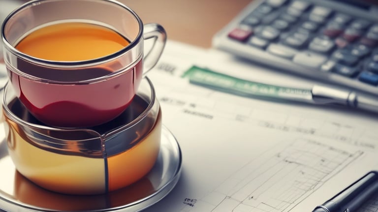 Grafik perhitungan keuntungan dan balik modal investasi kosan minimalis di wilayah pedesaan.