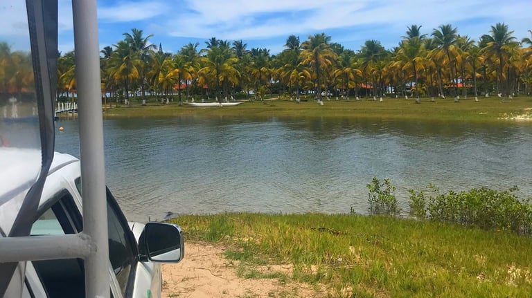 Praia Cueira, Ilha de Boipeba. Refúgio do Sagrado. Eventos e hospedagem