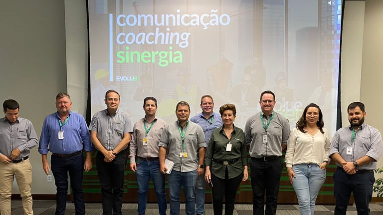 Comunicação, Líder Coach, Sinergia em SST, Evolue Safety, Treinamento, Capacitação, Curso, Palestra
