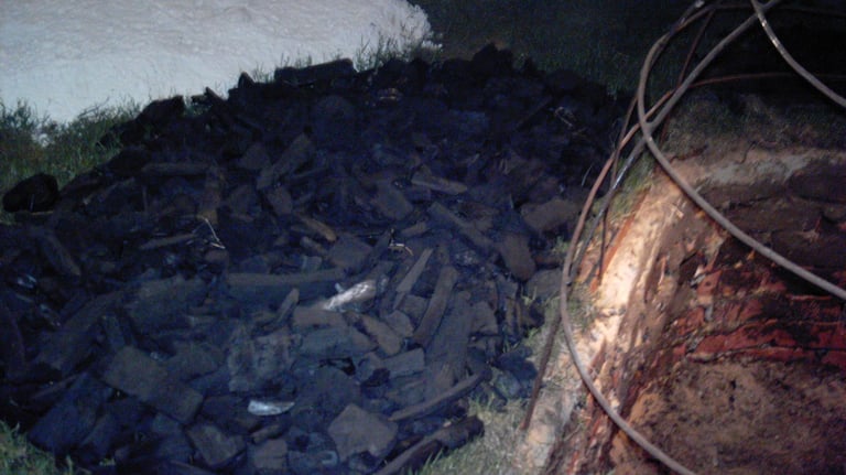 Installation Another installation: Reconstruction of Two Versions of Holes—Goethe Institute in Ale