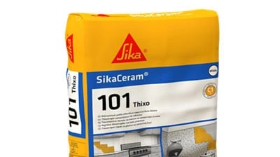 Silka adhesive for tiles and ceramic slabs