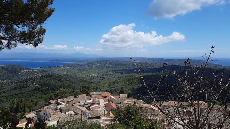 Mountainvillage Chlomos Corfu Villa Olivia Pentati