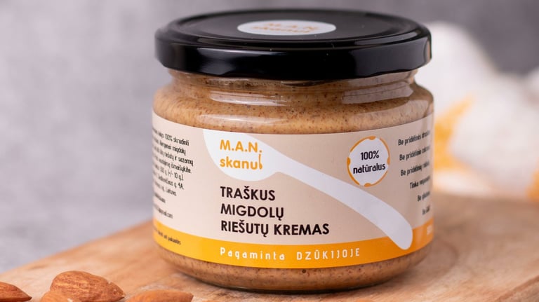 Migdolu riesutu kremas