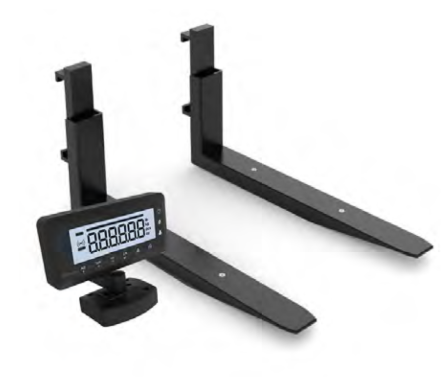 Forklift load scales