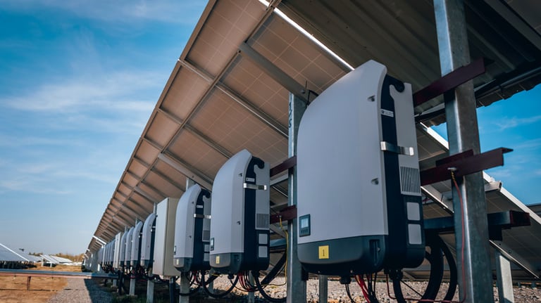 Energia solar rural em fazenda