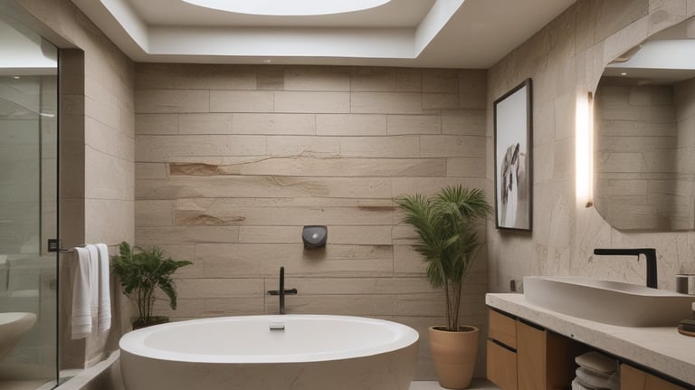 Close-up of finely detailed interior woodwork and finishes