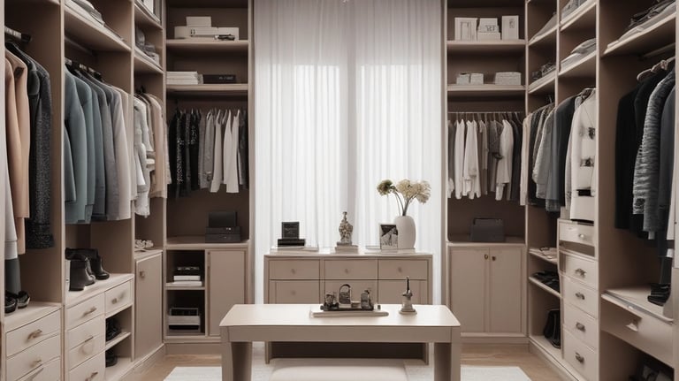 Skilled builder carefully installing elegant fixtures