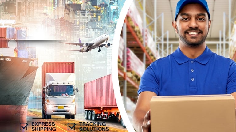 خدمات الشحن الدولي