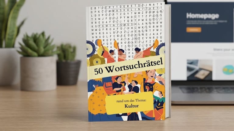 Kreatives Lernbuch für Kinder – Kultur