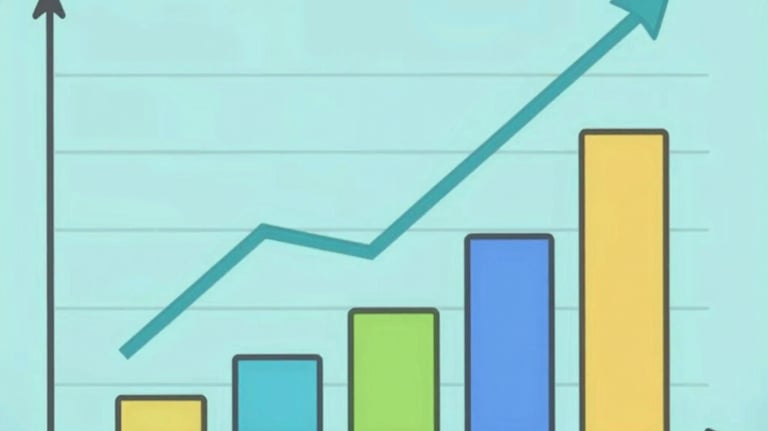 A sleek dashboard showing influencer campaign metrics and analytics.