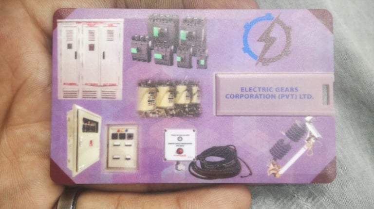 UV printing on USB card