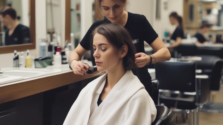 A vibrant gym interior with people working out, showcasing a modern fitness environment