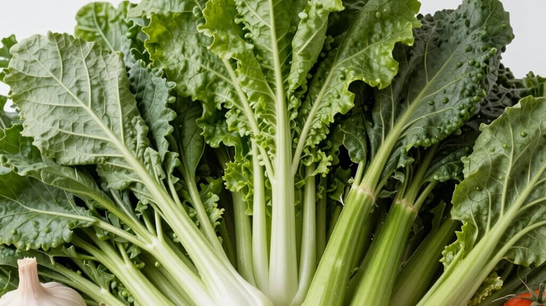 Close-up of vibrant organic vegetables arranged on a rustic wooden table.
