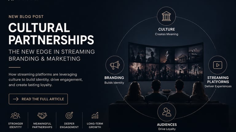 Cultural partnerships in streaming and branding — film marketing strategy AV Digital C UK