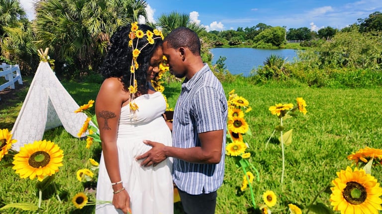 sunflower marriage proposal decoration engagement