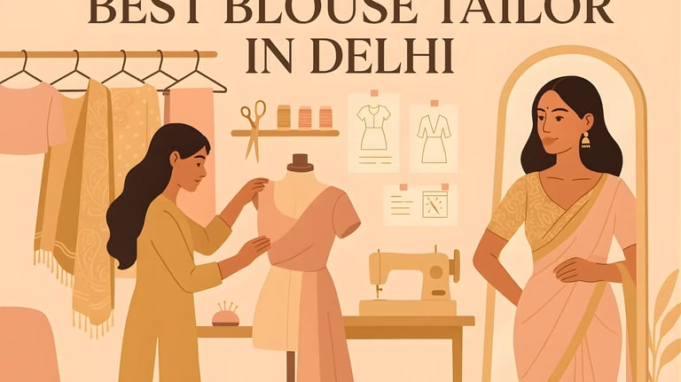 Best Blouse Tailor in Delhi