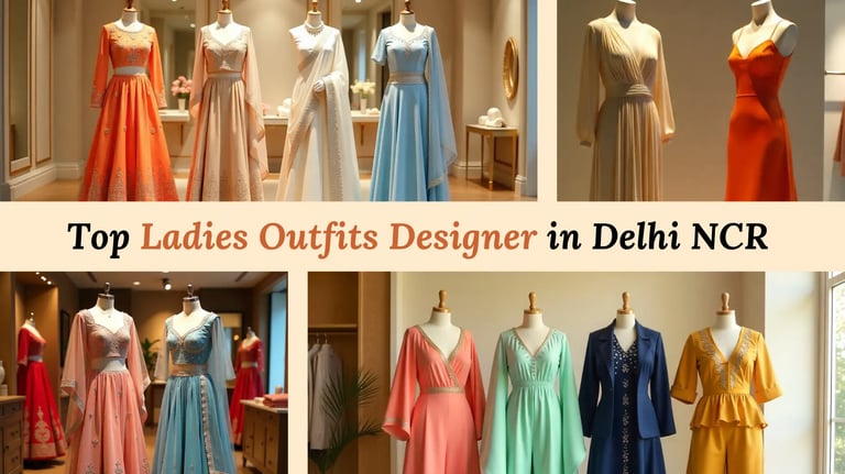 Top Ladies Outfits Designer in Delhi NCR