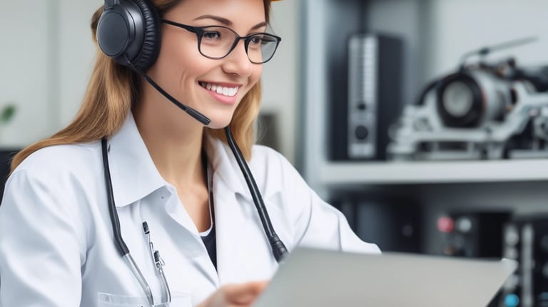 A curved facade covered in white latticework