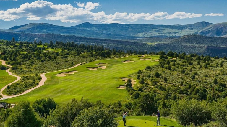 golf course on a holiday curated by Francesco Luxury Travels Villas Weddings