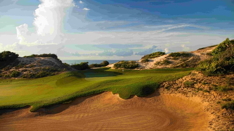golf course on a holiday curated by Francesco Luxury Travels Villas Weddings