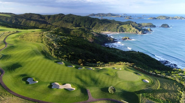 golf course on a holiday curated by Francesco Luxury Travels Villas Weddings