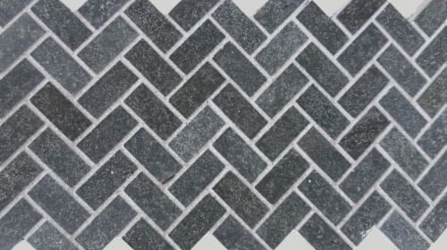 HERRINGBONE BASALT tiles