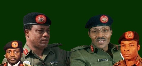 Generals Babangida and Buhari