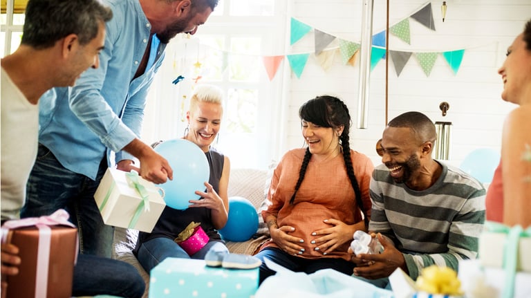 coed baby shower
