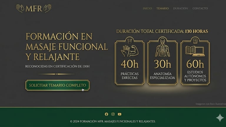 CURSO DE MASAJE RELAJANTE.PALMA AIFA