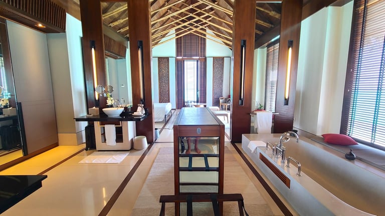 One & Only Reethi Rah Maldives overwater villa
