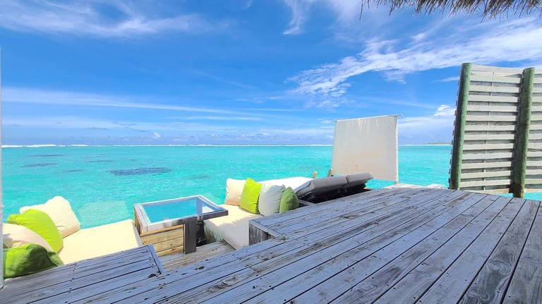 Six Senses Laamu Maldives laamu water villa