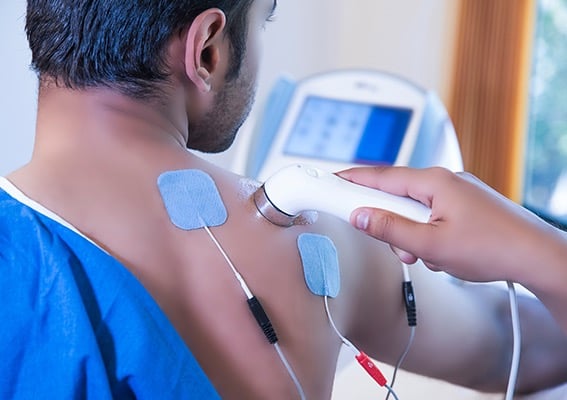 Electrotherapy for pain relief and muscle recovery - Myo Physio at Home