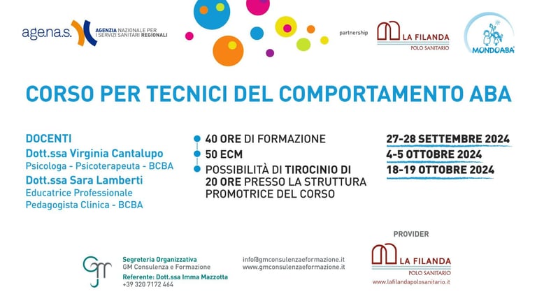 CORSO TECNICO DEL COMPORTAMENTO