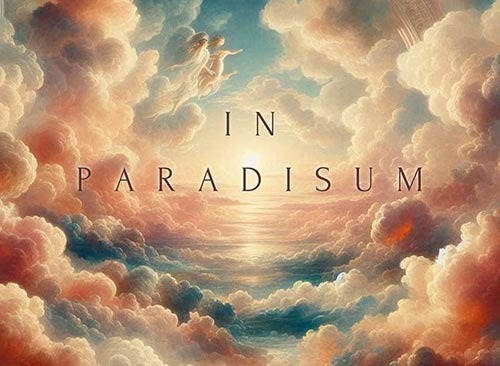 “IN PARADISIUM”  is a sonic canvas where elegy and liturgy meet for a celestial musical experience