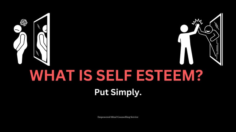 What is self esteem. Simple steps to improve it. 