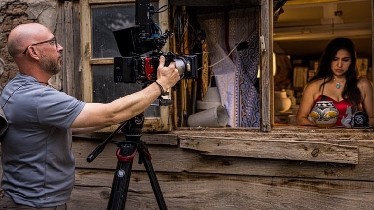 Brent Peterson Red Komodo Camera on Made for Her Production