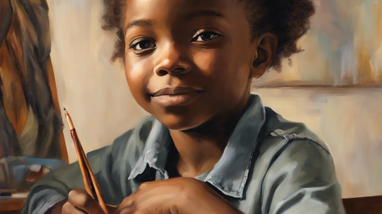 white and black abstract painting