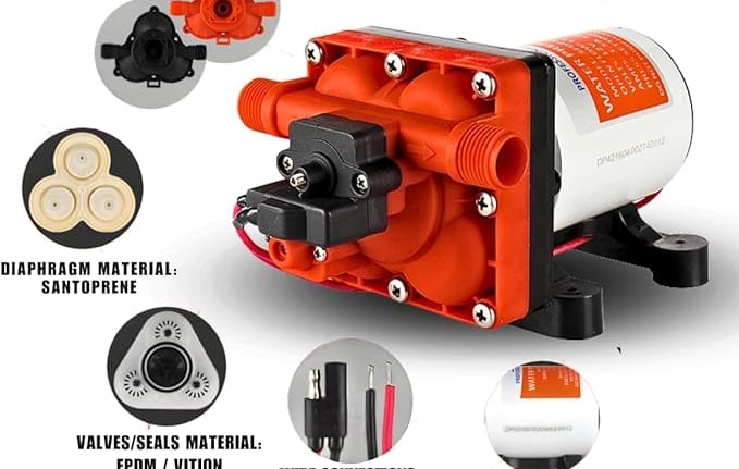 12v pump great for rain barrels