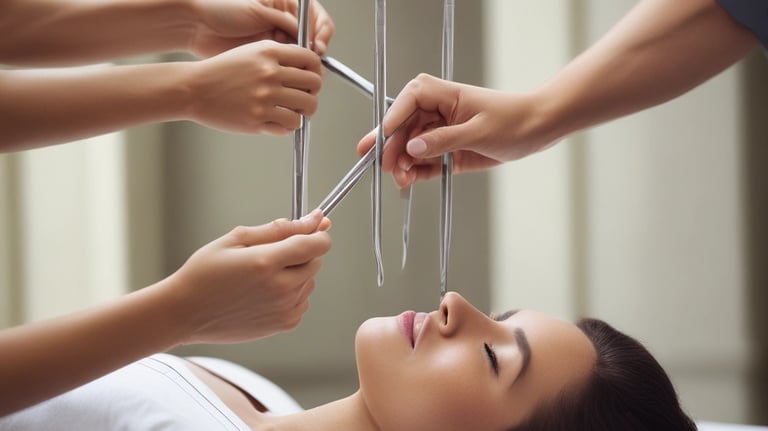 white and black abstract painting