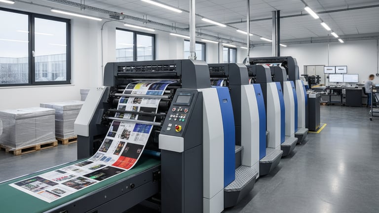 In house printing machines