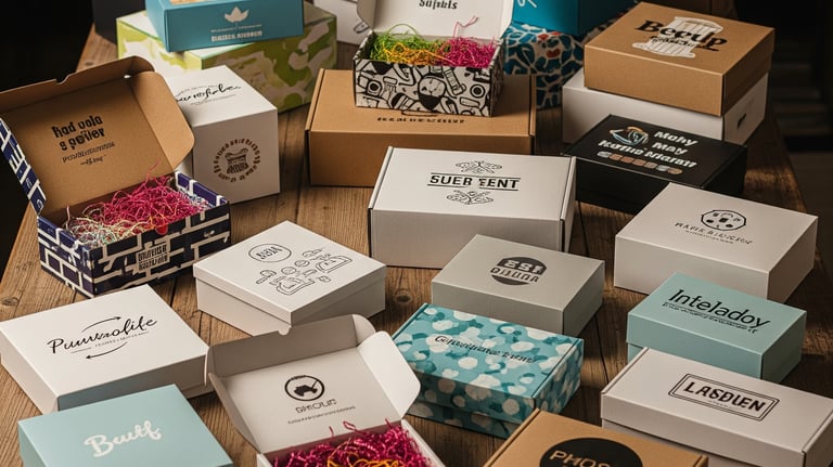 Printing boxes with high quality material