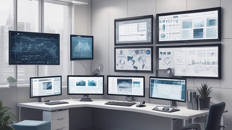 white and black abstract painting