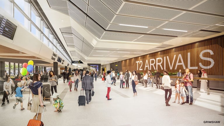 Melbourne International Airport Arrivals Hall Redevelopment