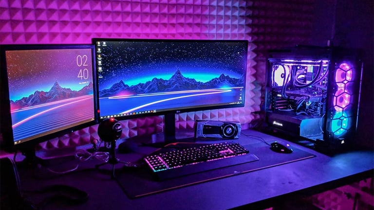 "Venda e montagem de equipamentos gamer e computadores de alto desempenho em Campo Grande RJ"